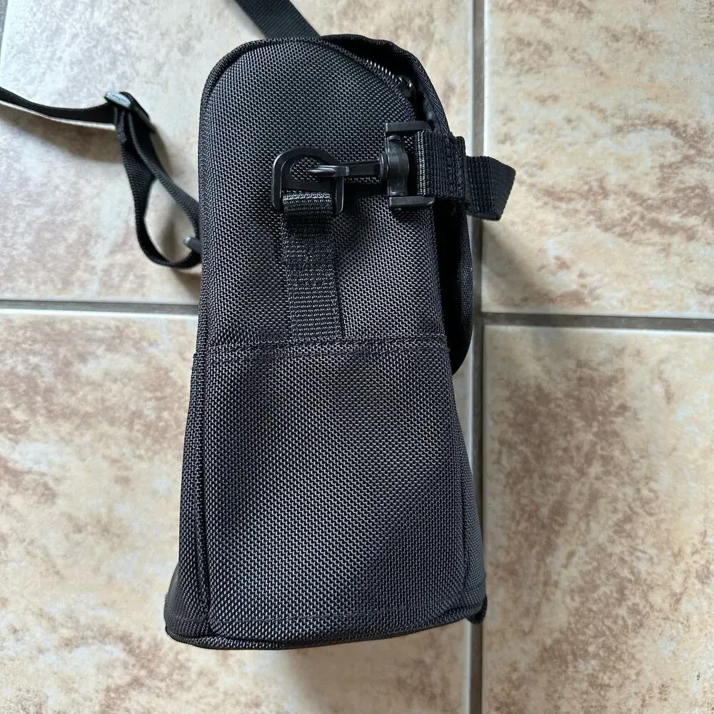 Nikon Lens Bag Carrying Case Black With Strap‎ Preowned
